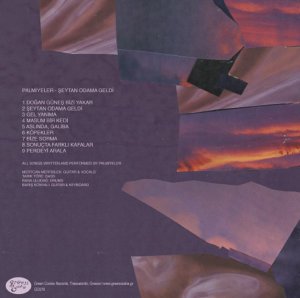 PALMİYELER - ŞEYTAN ODAMA GELDİ (2022) - LP ORANGE COLOURED LIMITED EDITION SIFIR PLAK