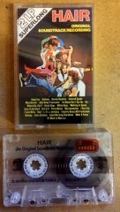 HAIR SOUNDTRACK CASSETTE 1995 MADE IN TURKEY ''USED''