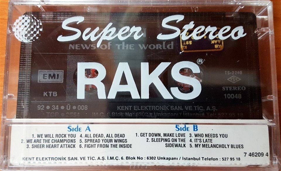 QUEEN - NEWS OF THE WORLD (1992) - KASET AMBALAJINDA SIFIR