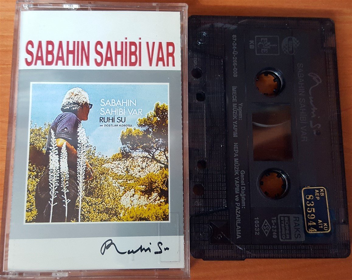 RUHİ SU - SABAHIN SAHİBİ VAR KASET 2.EL