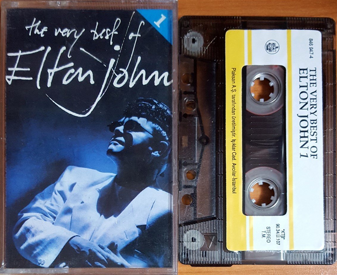 ELTON JOHN - THE VERY BEST OF 1 (1990) PLAKSAN KASET 2.EL