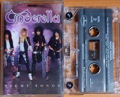 CINDERELLA - NIGHT SONGS (1986) - KASET MADE IN USA 2.EL