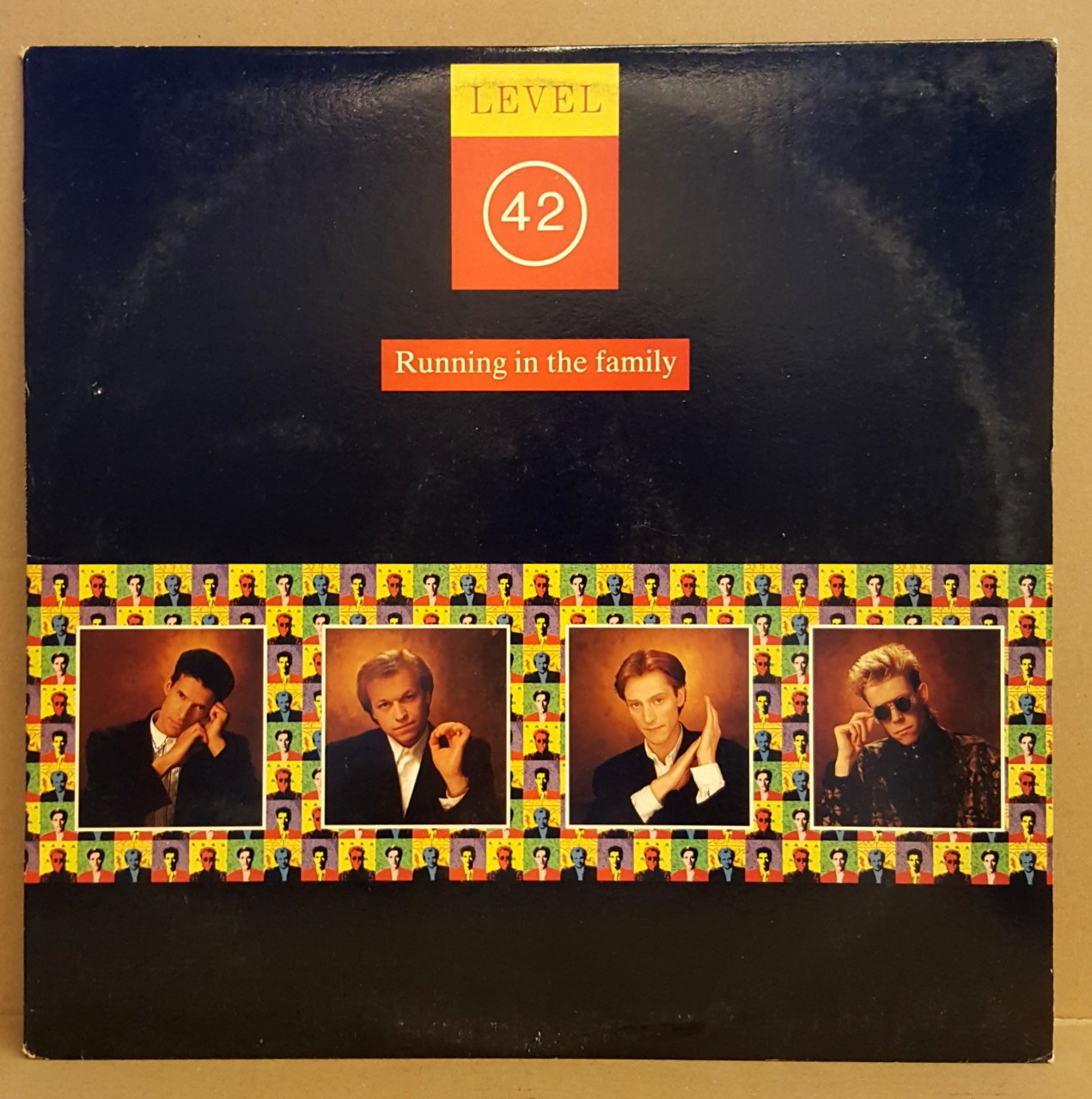 LEVEL 42 - RUNNING IN THE FAMILY (1987) - LP 2.EL PLAK