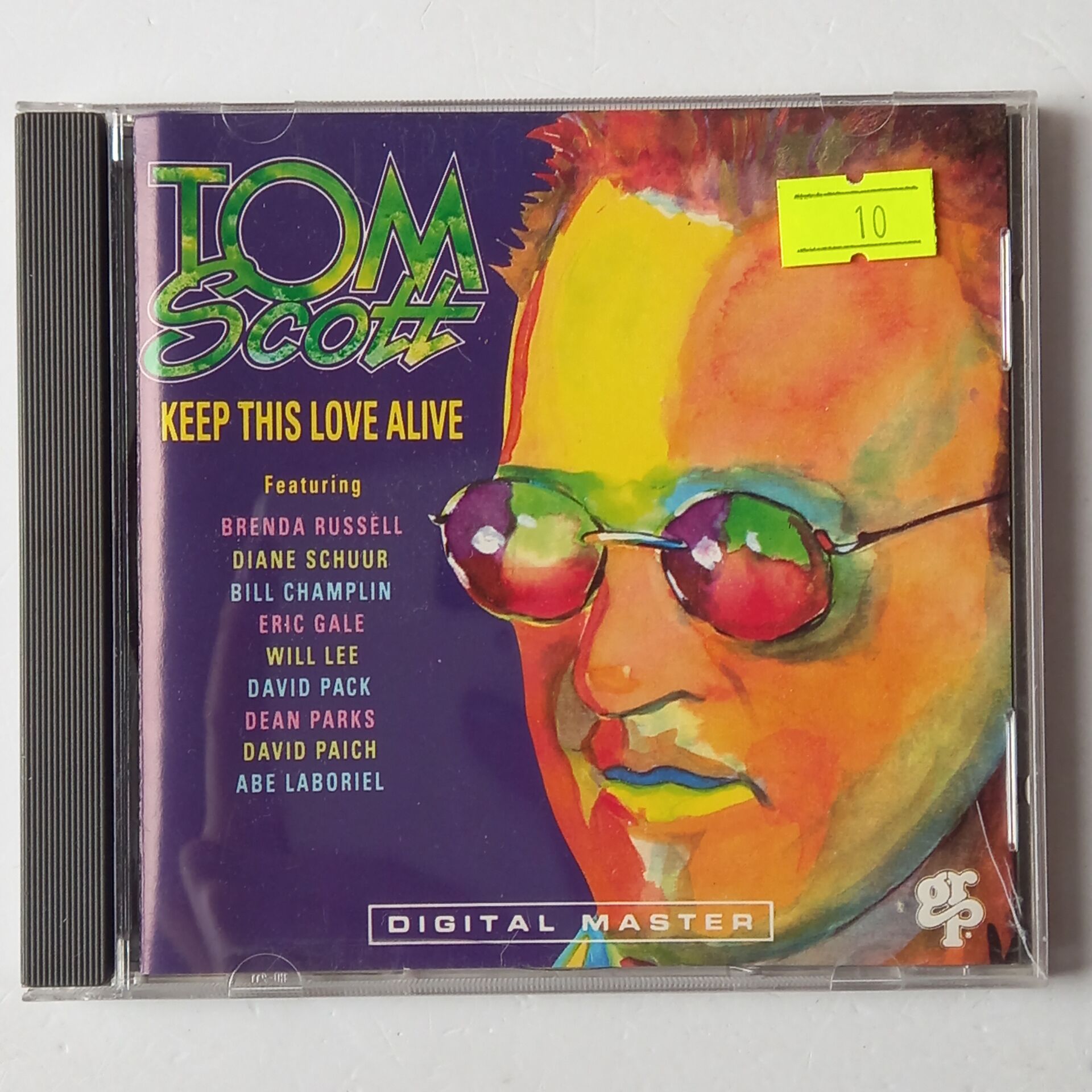 TOM SCOTT – KEEP THIS LOVE ALIVE (1991) - CD 2.EL
