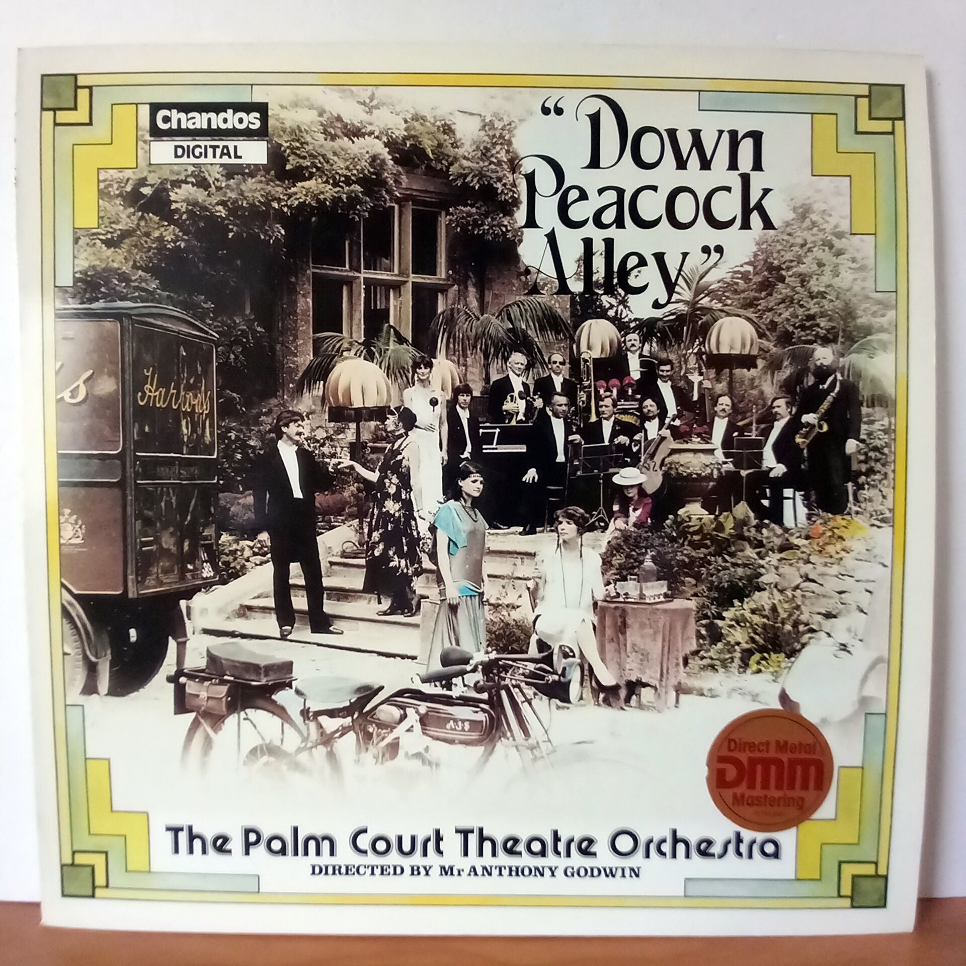 DOWN PEACOCK ALLEY / THE PALM COURT THEATRE ORCHESTRA (1983) - LP 2.EL PLAK