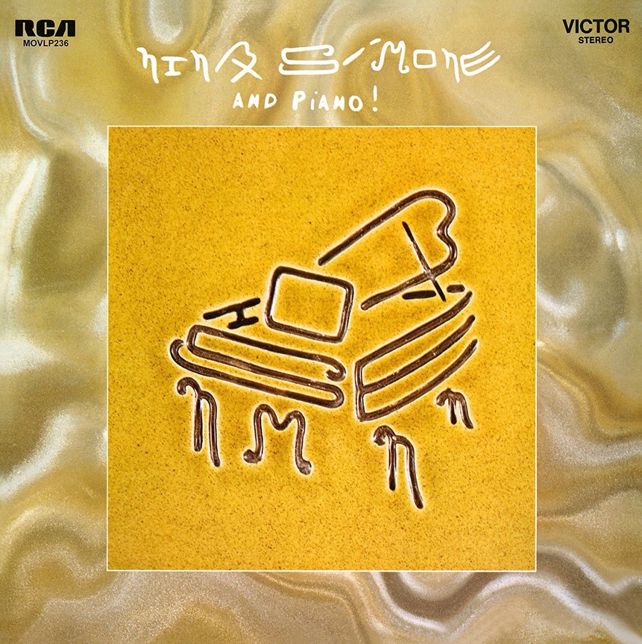 NINA SIMONE - AND PIANO (1969) LP 180GR 2011 MOV EDT SIFIR
