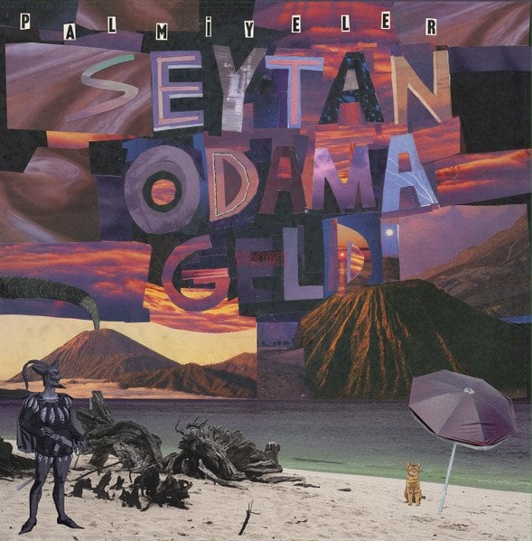PALMİYELER - ŞEYTAN ODAMA GELDİ (2022) - LP ORANGE COLOURED LIMITED EDITION SIFIR PLAK