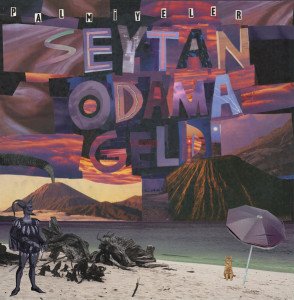 PALMİYELER - ŞEYTAN ODAMA GELDİ (2022) - LP ORANGE COLOURED LIMITED EDITION SIFIR PLAK