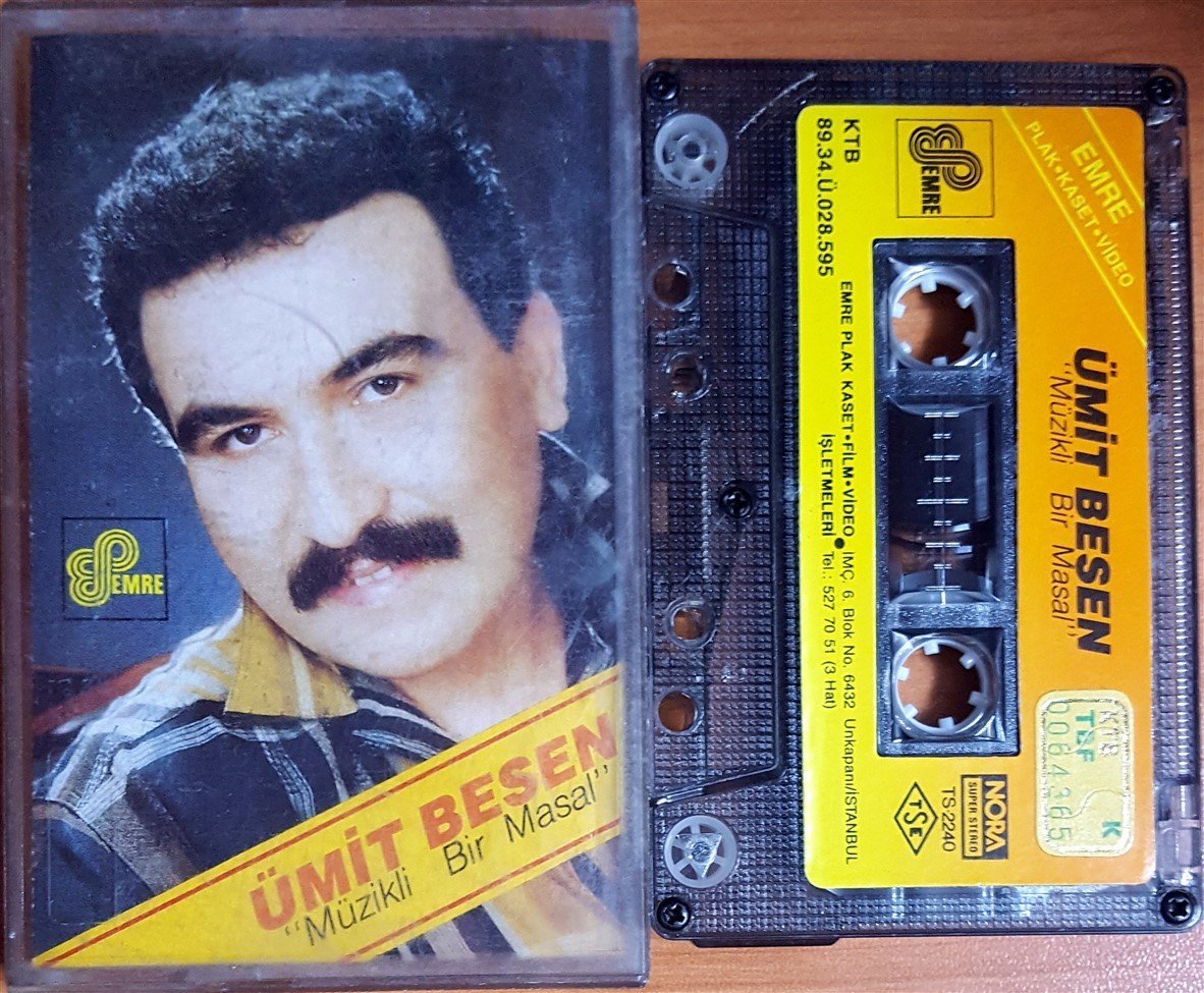 ÜMİT BESEN - MÜZİKLİ BİR MASAL (1989) EMRE KASET 2.EL