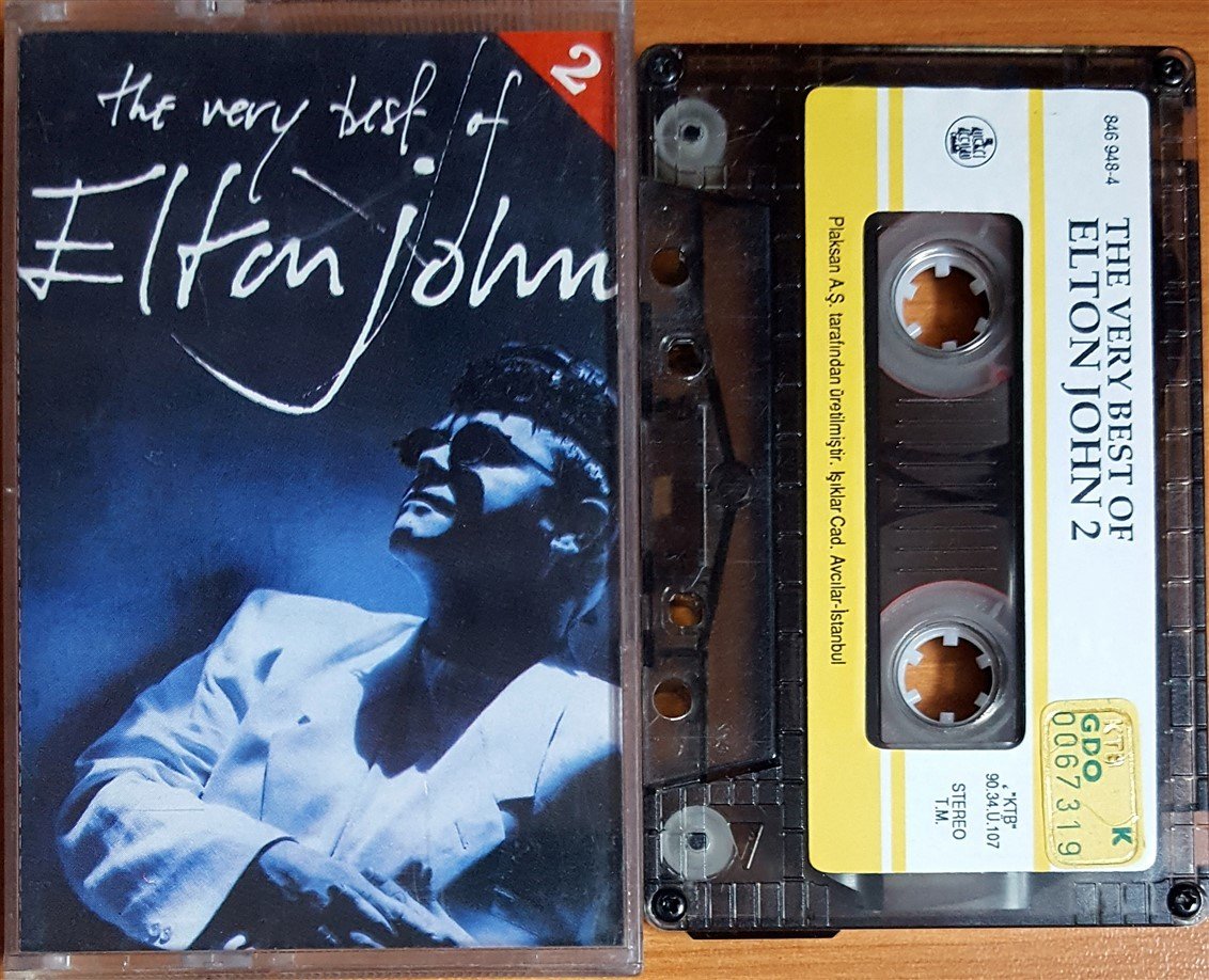 ELTON JOHN - THE VERY BEST OF 2 (1990) PLAKSAN KASET 2.EL