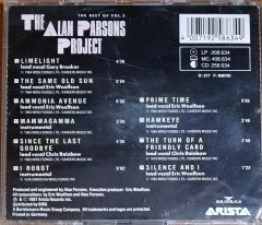 THE ALAN PARSONS PROJECT / LIMELIGHT / THE BEST OF VOL.2 (1987) ARISTA CD 2.EL