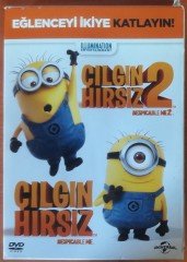 ÇILGIN HIRSIZ 1-2 - DESPICABLE ME 1-2 - 2DVD 2.EL