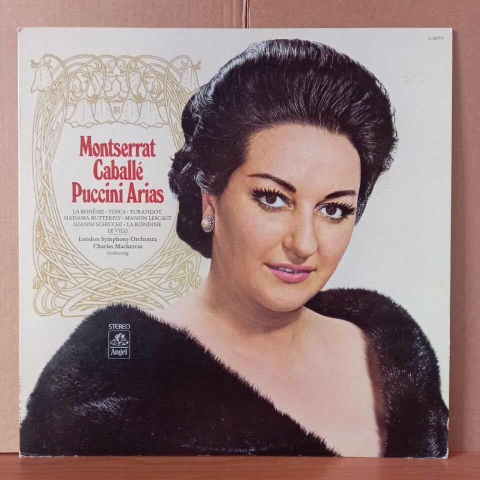 MONTSERRAT CABALLE / PUCCINI ARIAS / LONDON SYMPHONY ORCHESTRA, CHARLES MACKERRAS (1970) - LP 2.EL PLAK