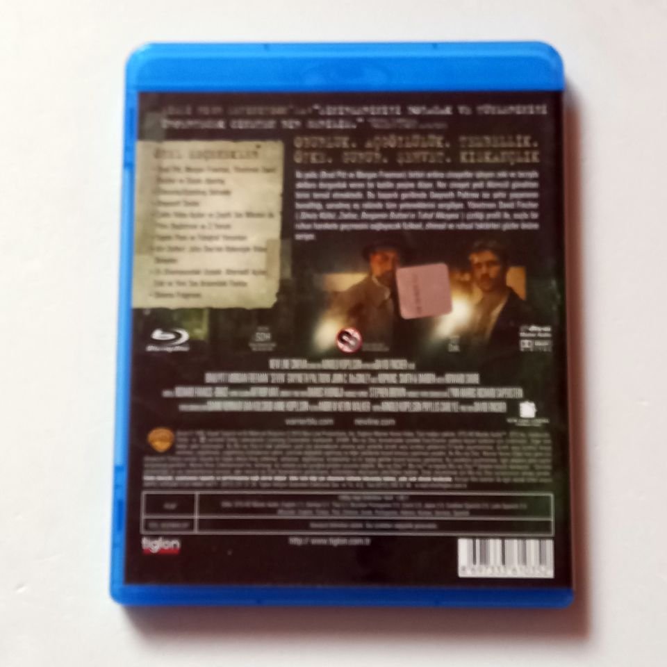 SE7EN - BRAD PITT, MORGAN FREEMAN, GWYNETH PALTROW - YÖN.: DAVID FINCHER - BLU-RAY 2.EL