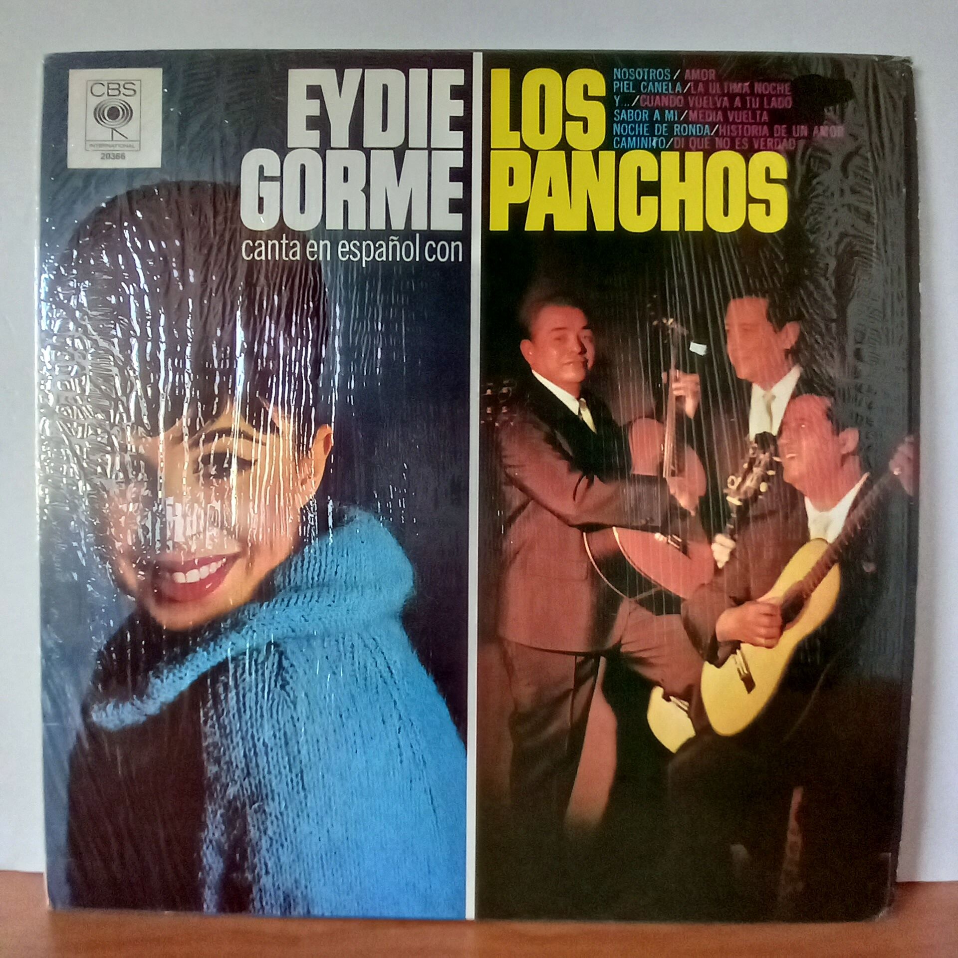EYDIE GORME Y LOS PANCHOS – EYDIE GORME CANTA EN ESPANOL CON LOS PANCHOS (1964) - LP 2.EL PLAK