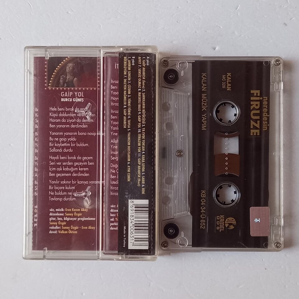 NEREDESİN FİRUZE / FİLM MÜZİKLERİ (2004) - KASET 2.EL