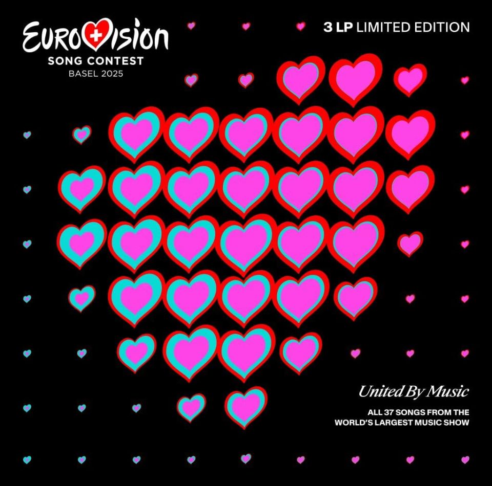 EUROVISION SONG CONTEST - BASEL 2025 / VARIOUS ARTISTS (2025) - 3LP COLOURED EDITION SIFIR PLAK