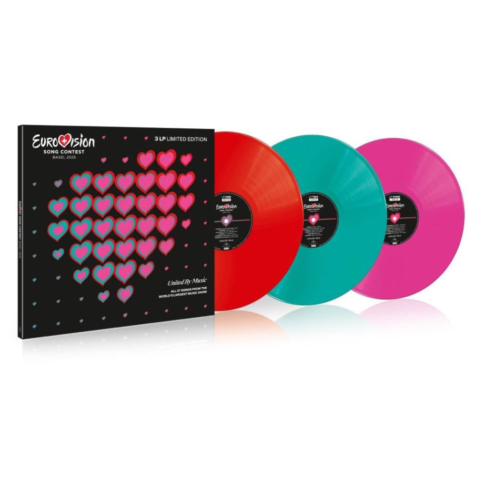 EUROVISION SONG CONTEST - BASEL 2025 / VARIOUS ARTISTS (2025) - 3LP COLOURED EDITION SIFIR PLAK