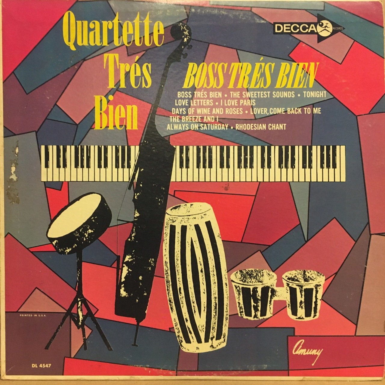QUARTETTE TRES BIEN - BOSS TRES BIEN (1964) 2.EL PLAK