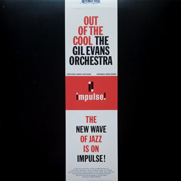 GIL EVANS ORCHESTRA - OUT OF THE COOL (1961) - LP 2019 EDITION SIFIR PLAK