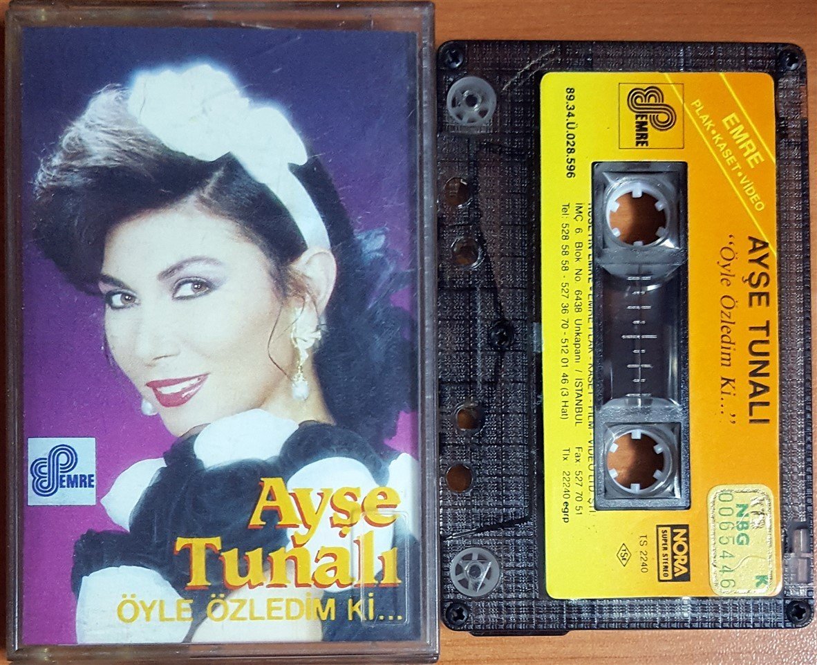 AYŞE TUNALI - ÖYLE ÖZLEDİM Kİ (1989) EMRE KASET 2.EL
