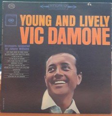 VIC DAMONE - YOUNG AND LIVELY (1962) - PLAK 2.EL
