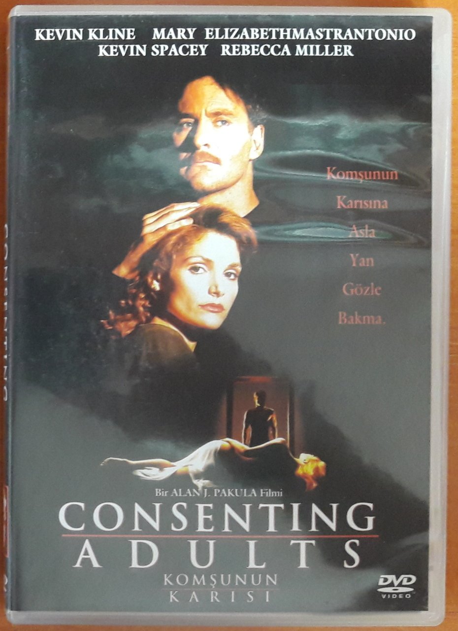 CONSENTING ADULTS - KOMŞUNUN KARISI - KEVIN KLINE - KEBIN SPACEY - ALAN J. PAKULA - DVD 2.EL
