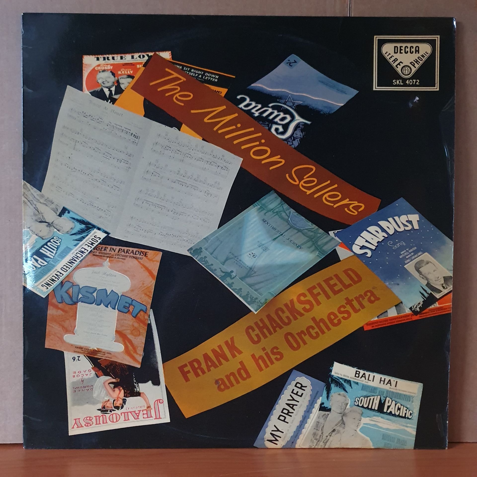 FRANK CHACKSFIELD AND HIS ORCHESTRA - THE MILLION SELLERS (1959) - LP 2.EL PLAK