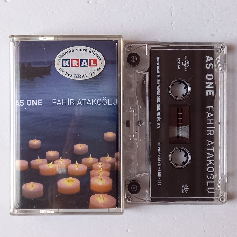 FAHİR ATAKOĞLU - AS ONE (2002) - KASET 2.EL
