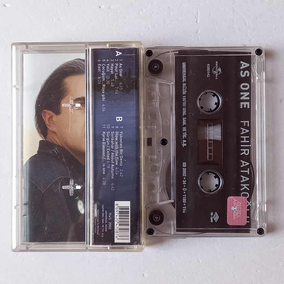 FAHİR ATAKOĞLU - AS ONE (2002) - KASET 2.EL