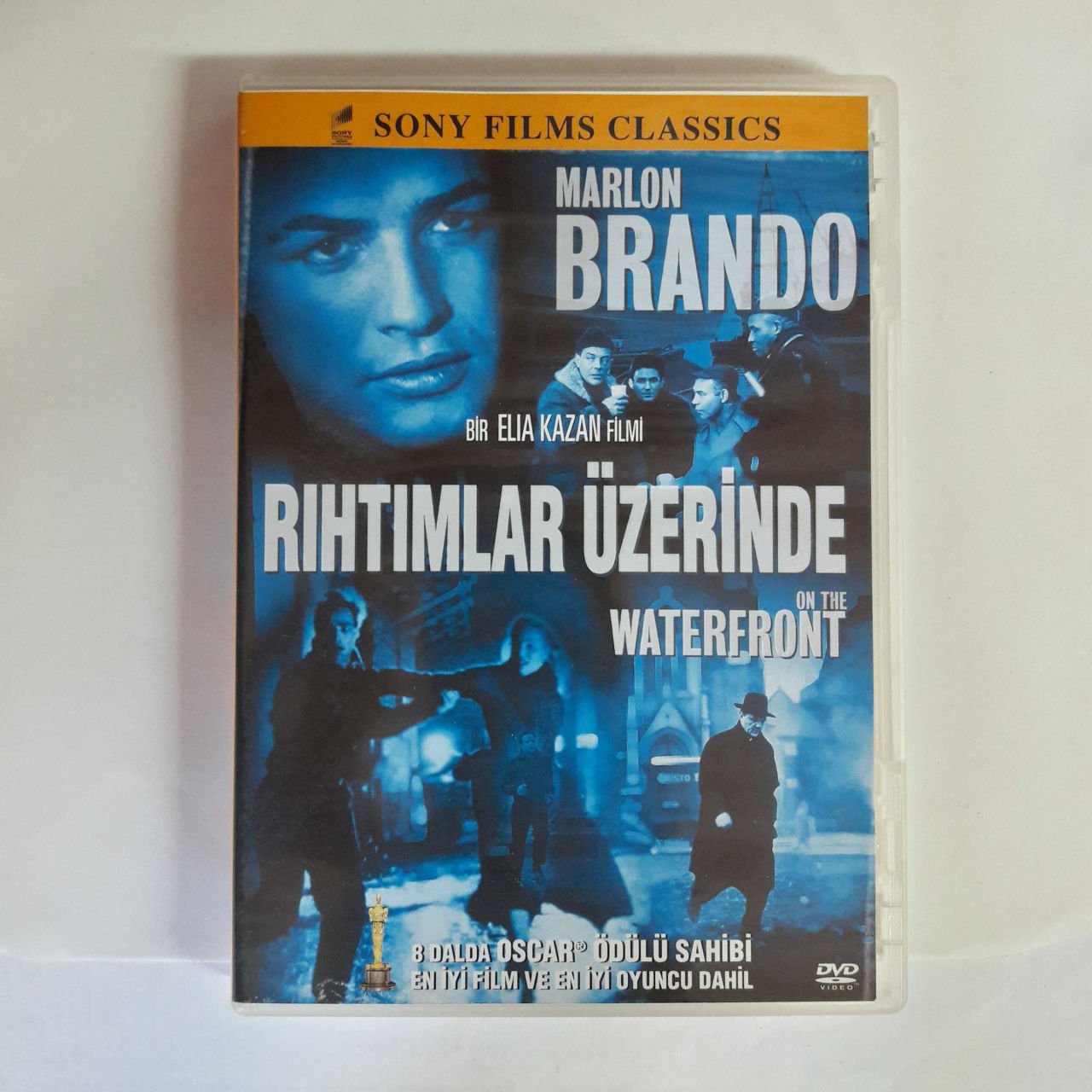 RIHTIMLAR ÜZERİNDE - ON THE WATERFRONT - MARLON BRANDO - KARL MALDEN - ELIA KAZAN - DVD 2.EL