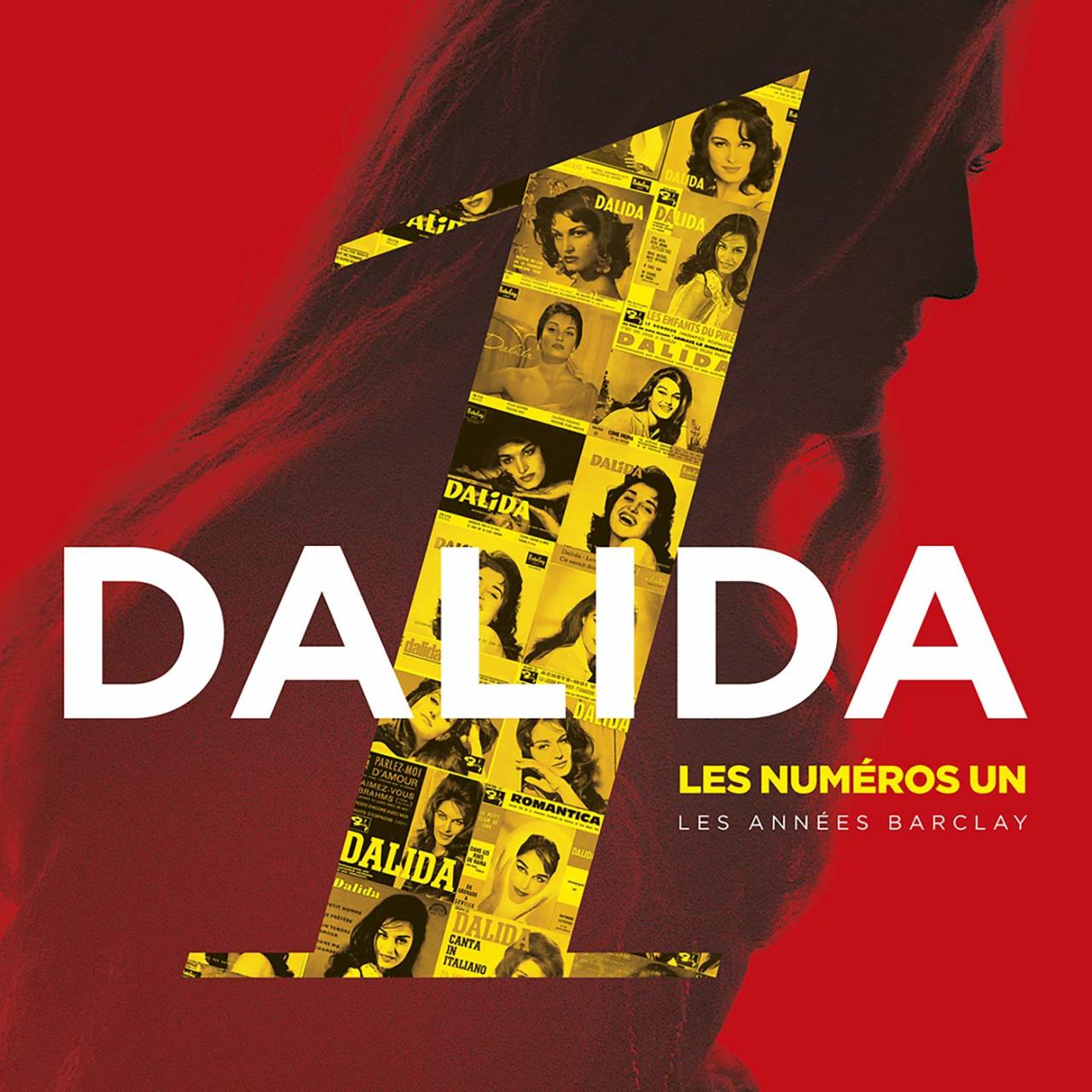 DALIDA - LES NUMÉROS UN LES ANNÉES BARCLAY (2018) - PLAK SIFIR