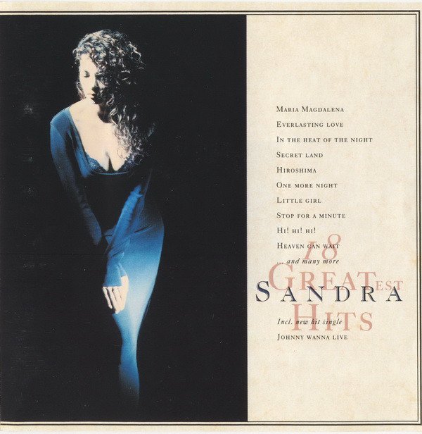 SANDRA - 18 GREATEST HITS (1992) - CD MARIA MAGDALENA 2.EL
