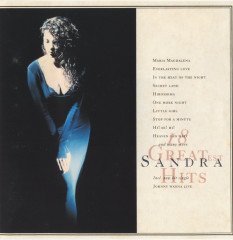 SANDRA - 18 GREATEST HITS (1992) - CD MARIA MAGDALENA 2.EL