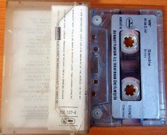 SANDRA - MIRRORS (1987) PLAKSAN CASSETTE MADE IN TURKEY ''USED'' PAPER LABEL