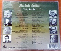 HALUK ÇETİN - ŞİİRİÇİ ŞARKILAR CD SIFIR