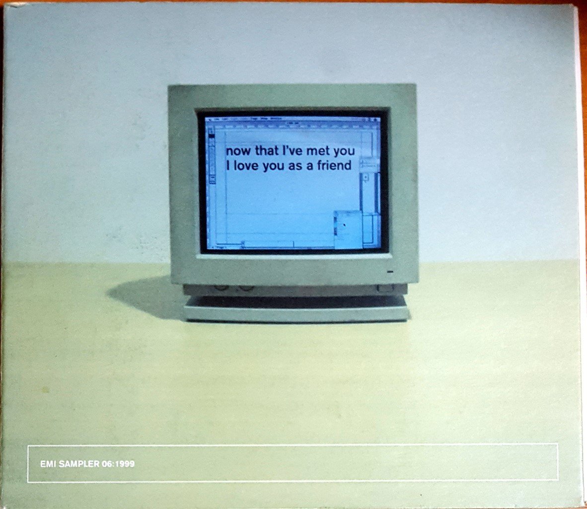 NOW THAT I'VE MET YOU I LOVE YOU AS A FRIEND / EMI SAMPLER / SUPERGRASS, GERI HALLIWELL, DEAN MARTIN, AYLA, BRAN VAN 3000 (1999) PROMO CD 2.EL