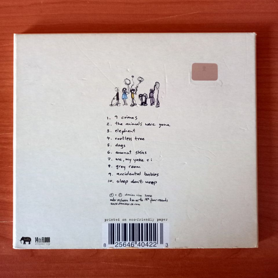 DAMIEN RICE – 9 (2006) - CD 2.EL