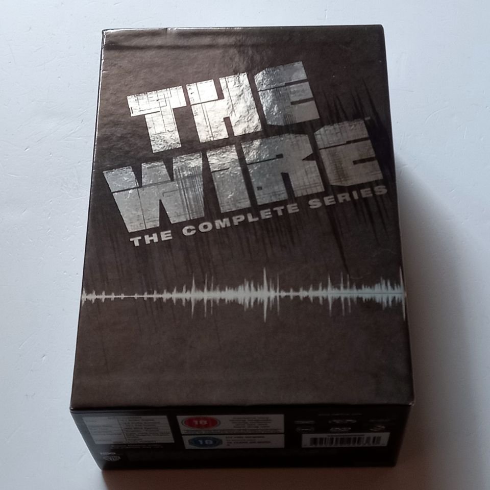 THE WIRE - THE COMPLETE SERIES - 24 DVD SET SLIPCASE 2.EL 2. BÖLGE TR ALTYAZI YOKTUR