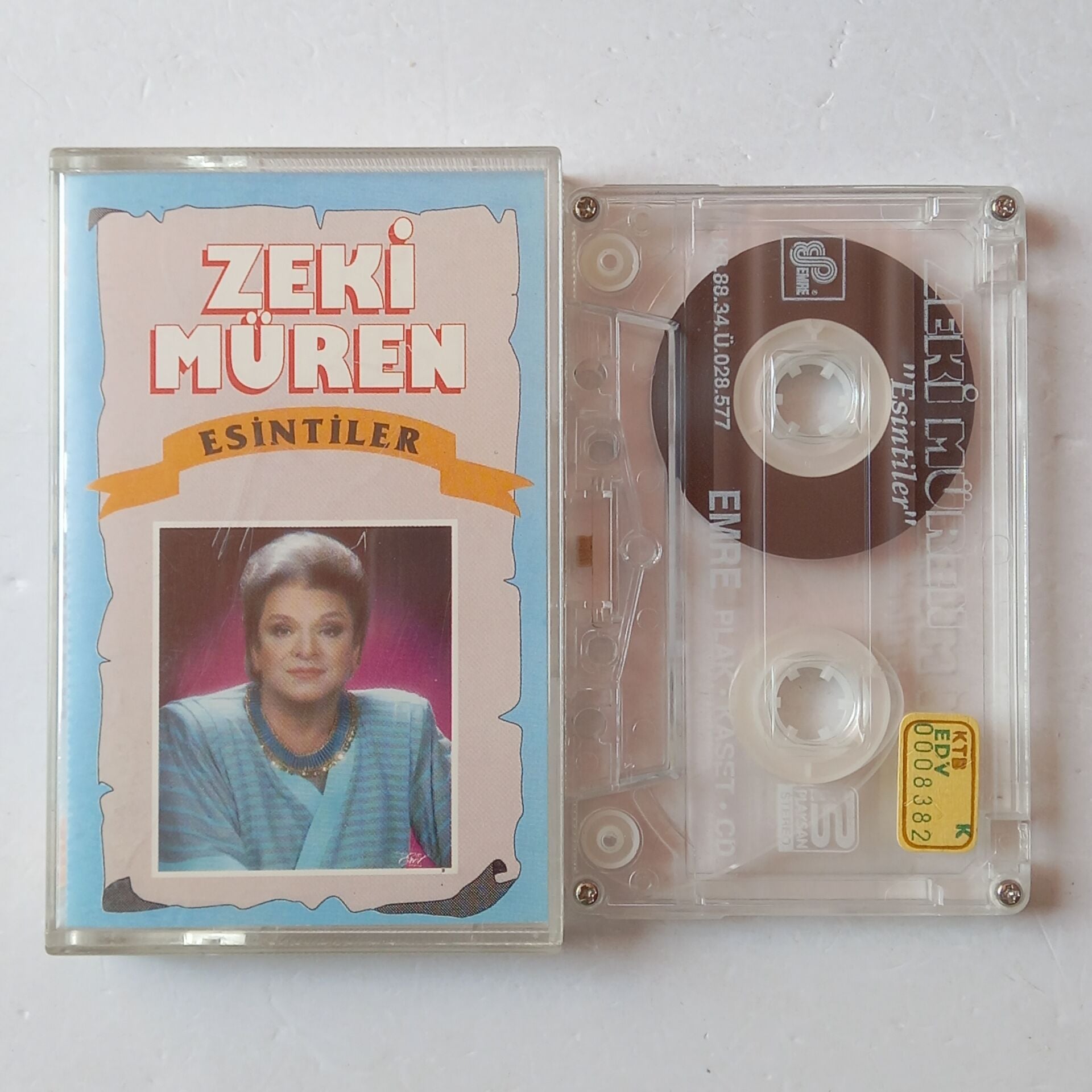 ZEKİ MÜREN - ESİNTİLER (1988) - KASET 2.EL