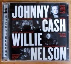 JOHNNY CASH WILLIE NELSON STORY TELLERS CD 2.EL