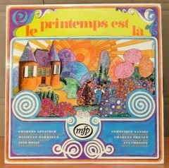 LE PRINTEMPS EST LA C. AZNAVOUR T. ROSSI LP 2.EL