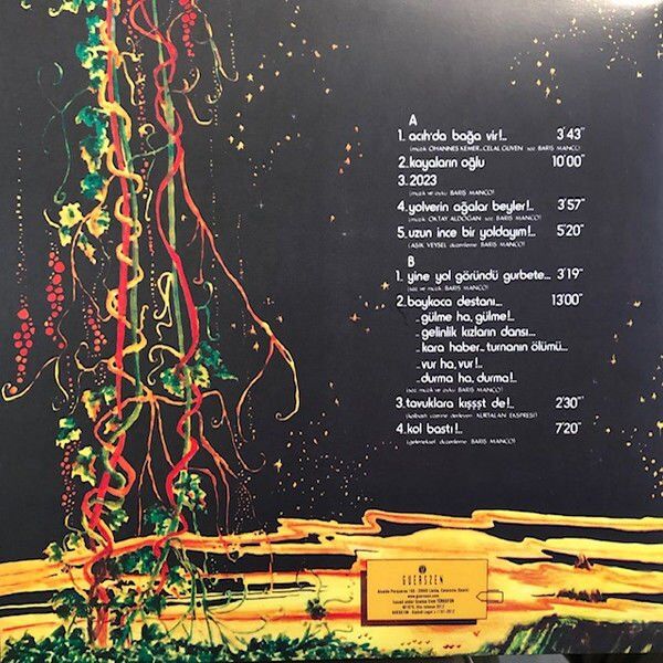 BARIŞ MANÇO - 2023 (1975) - LP 2022 EDITION GATEFOLD PHARAWAY SOUNDS SIFIR PLAK