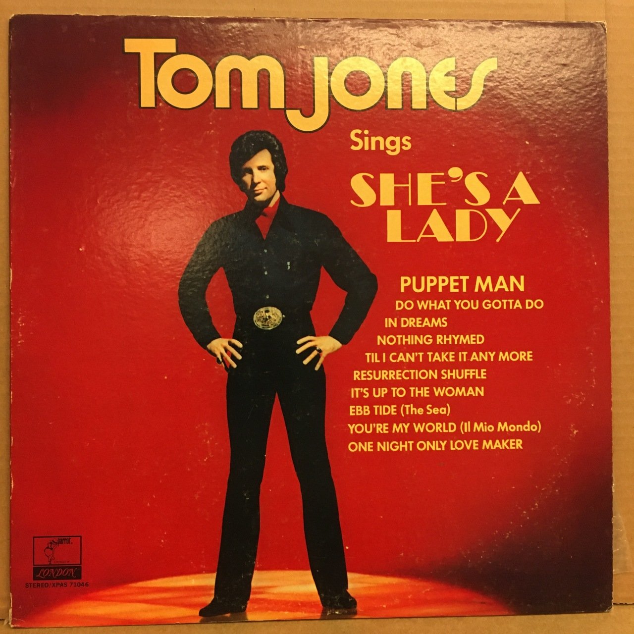 TOM JONES - SINGS SHE'S A LADY