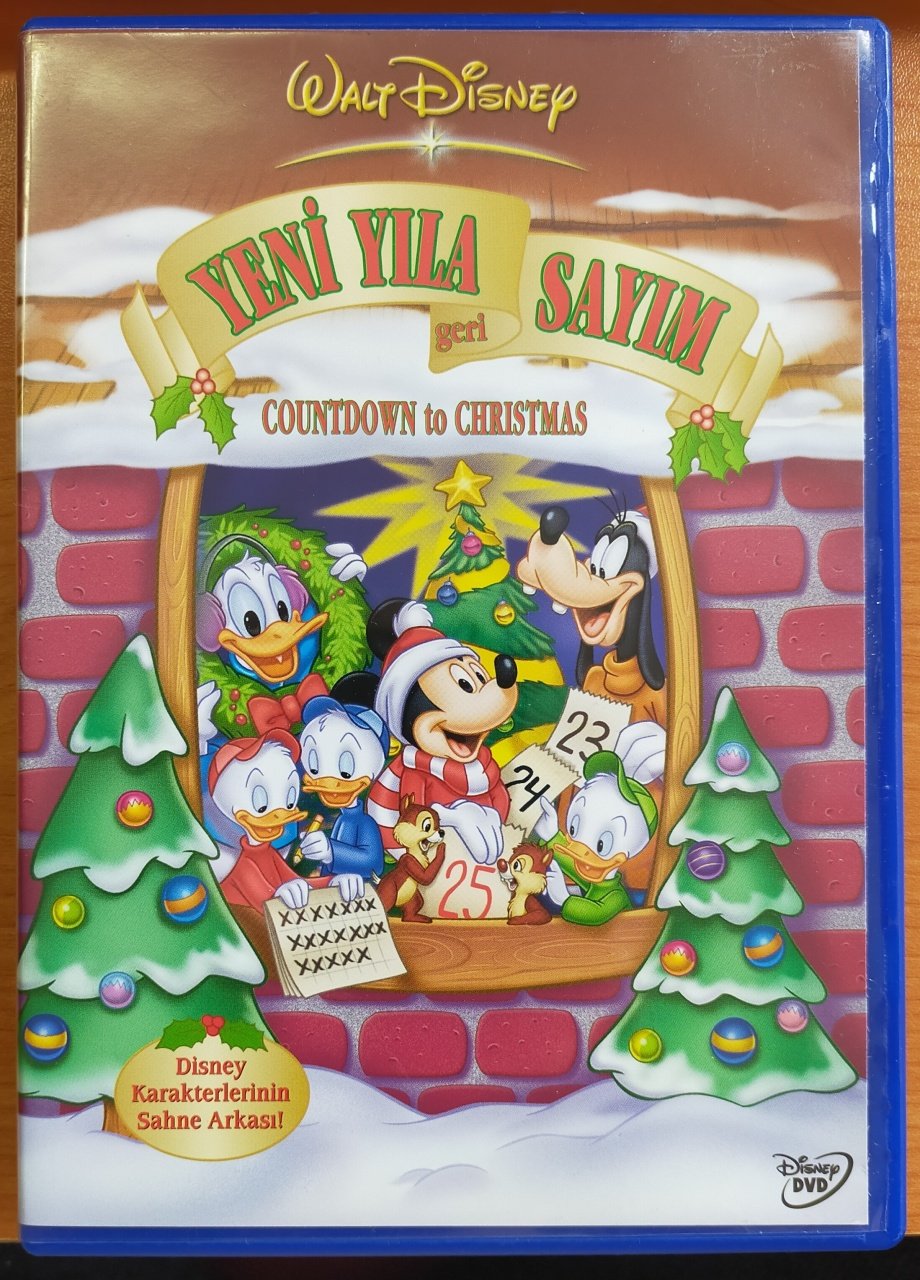 YENİ YILA GERİ SAYIM - COUNTDOWN TO CHRISTMAS - WALT DISNEY NOEL - DVD 2.EL