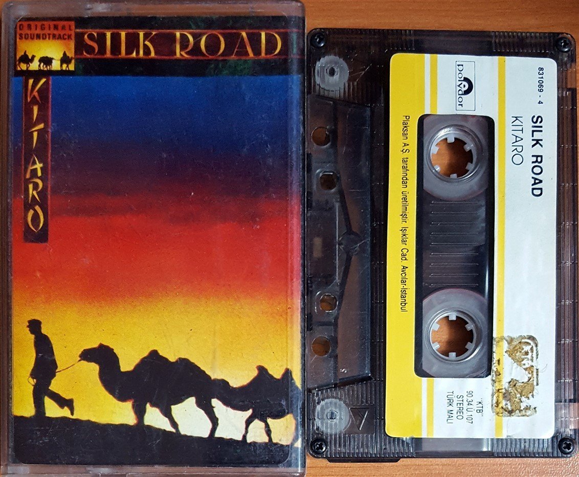 KITARO - SILK ROAD (1990) PLAKSAN KASET 2.EL