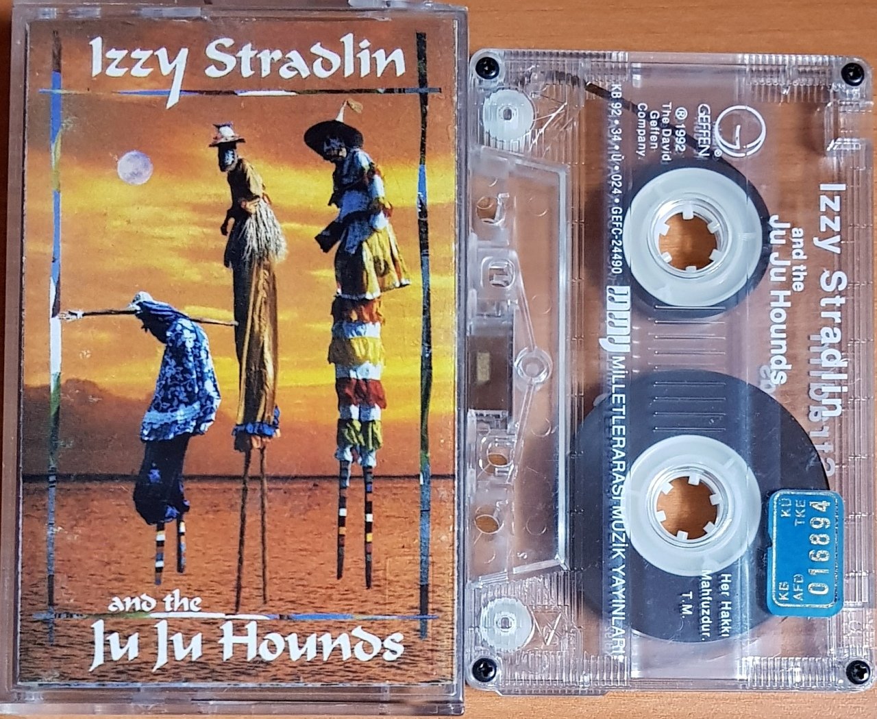 IZZY STRADLIN AND THE JU JU HOUNDS - IZZY STRADLIN AND THE JU JU HOUNDS (1992) MMY KASET 2.EL