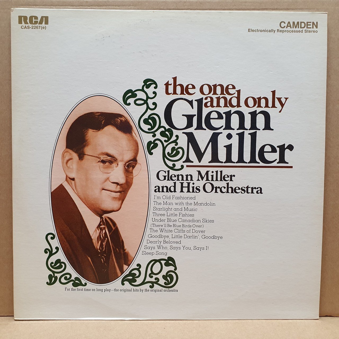 GLENN MILLER - THE ONE AND ONLY (1968) - LP 2.EL PLAK
