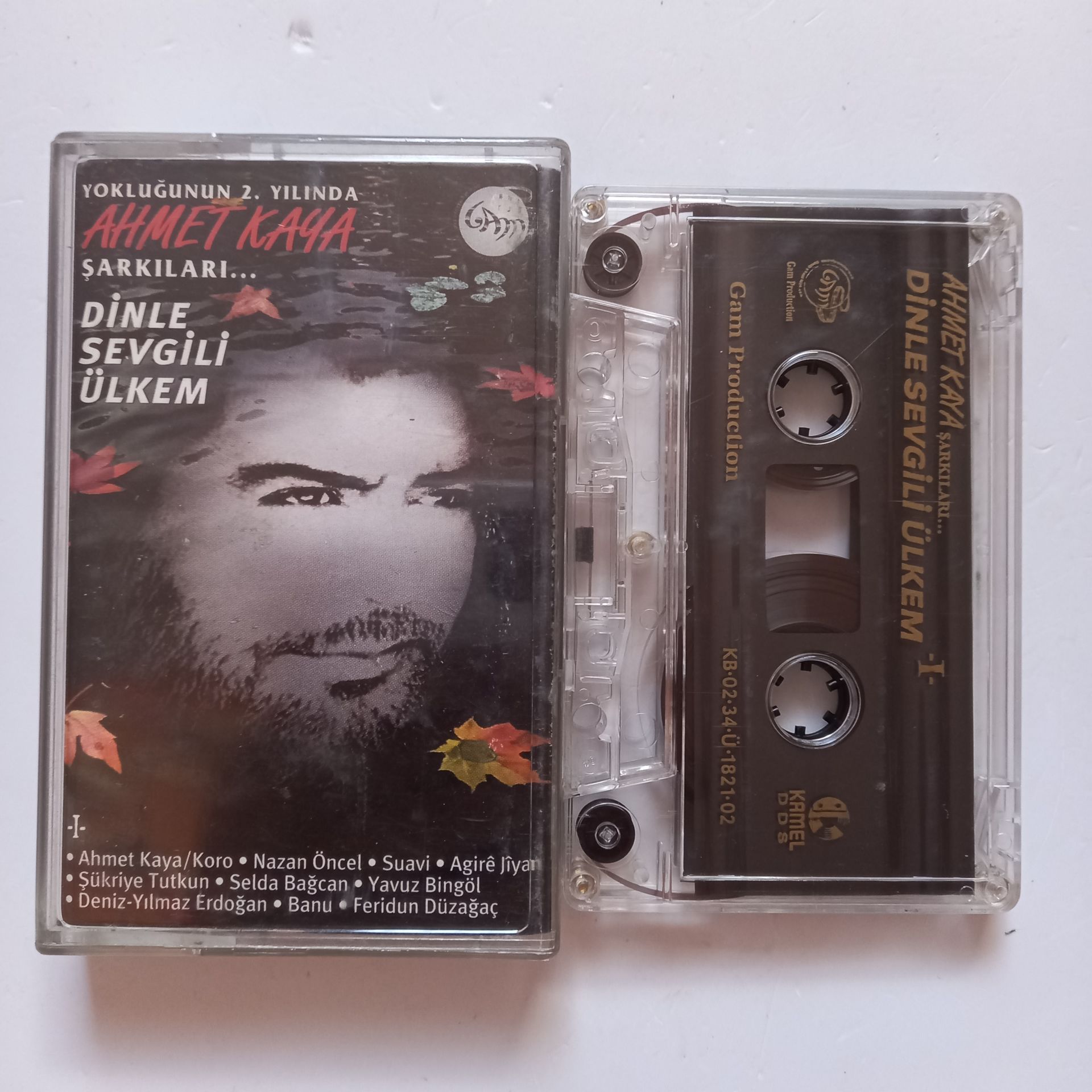 AHMET KAYA ŞARKILARI / DİNLE SEVGİLİ ÜLKEM 1 (2002) - KASET 2.EL