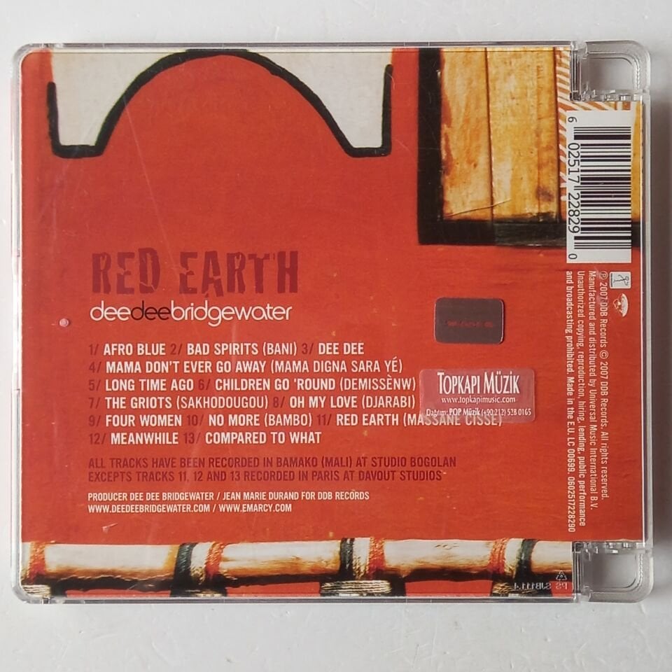 DEE DEE BRIDGEWATER – RED EARTH / A MALIAN JOURNEY (2007) - CD 2.EL